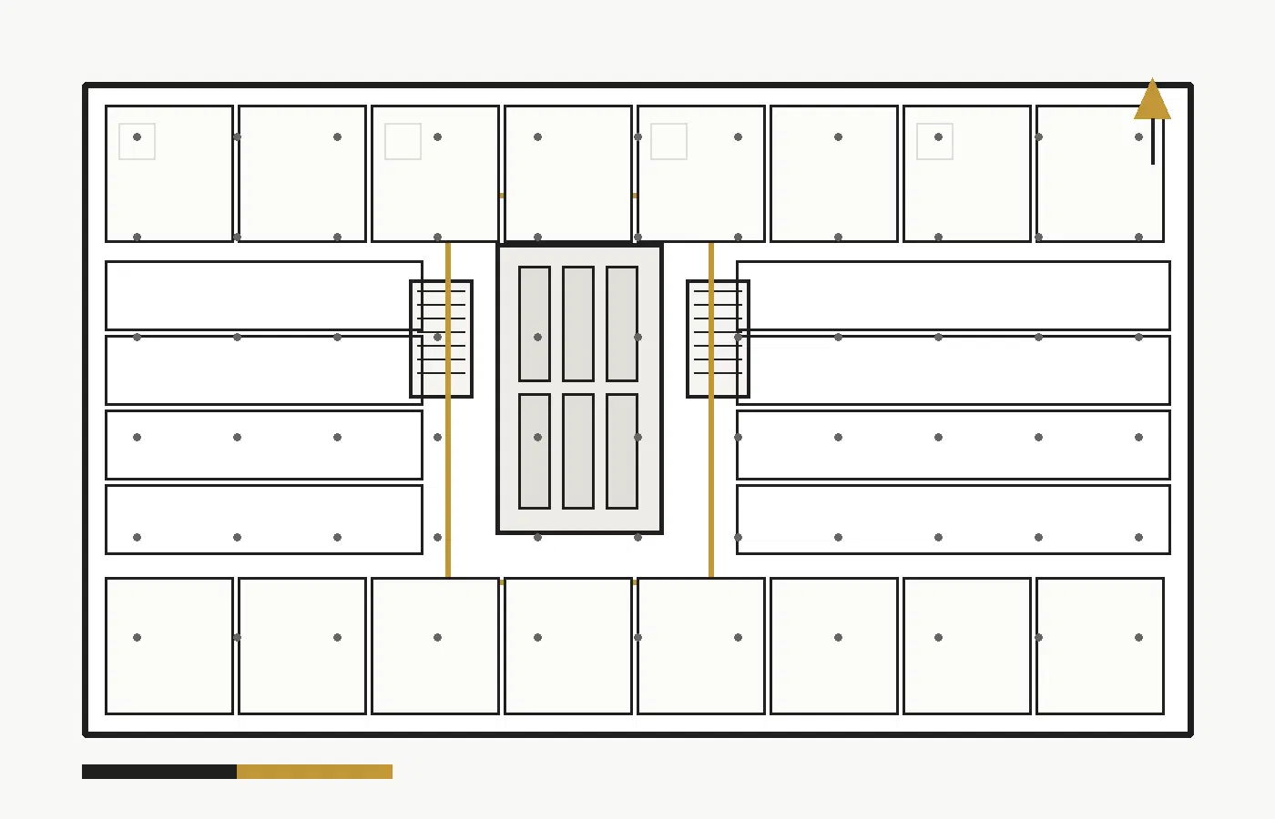 Abbottabad Fusion Business Tower 168 Typical Floor Plan