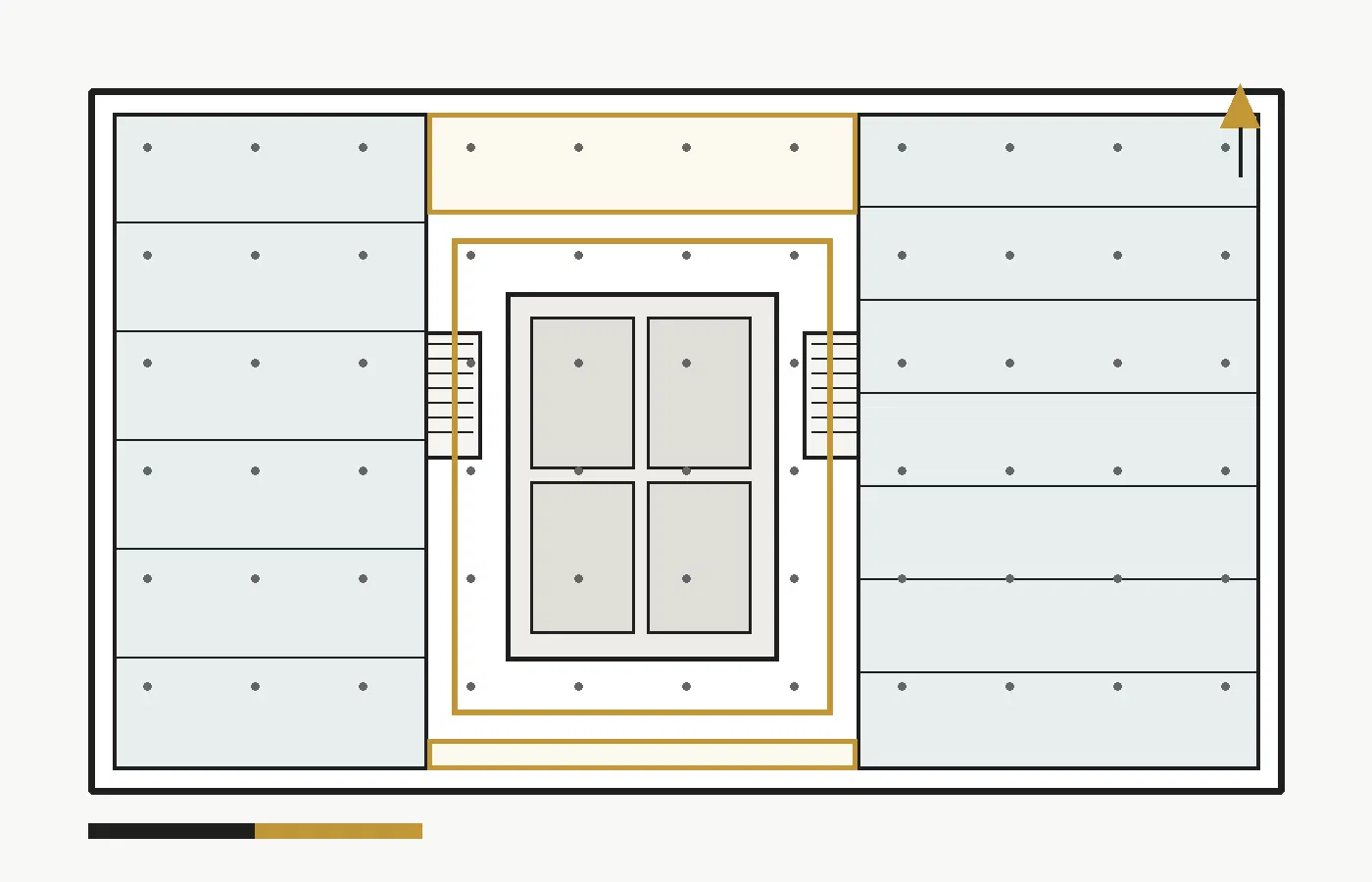 Bahawalpur Meridian Corporate Tower 179 Typical Floor Plan