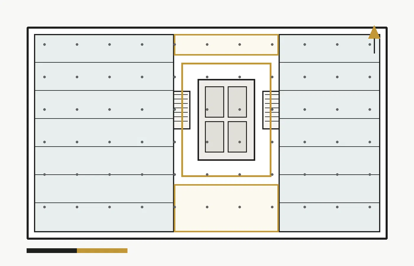 Gujranwala Capital Mixed Use Tower 164 Typical Floor Plan