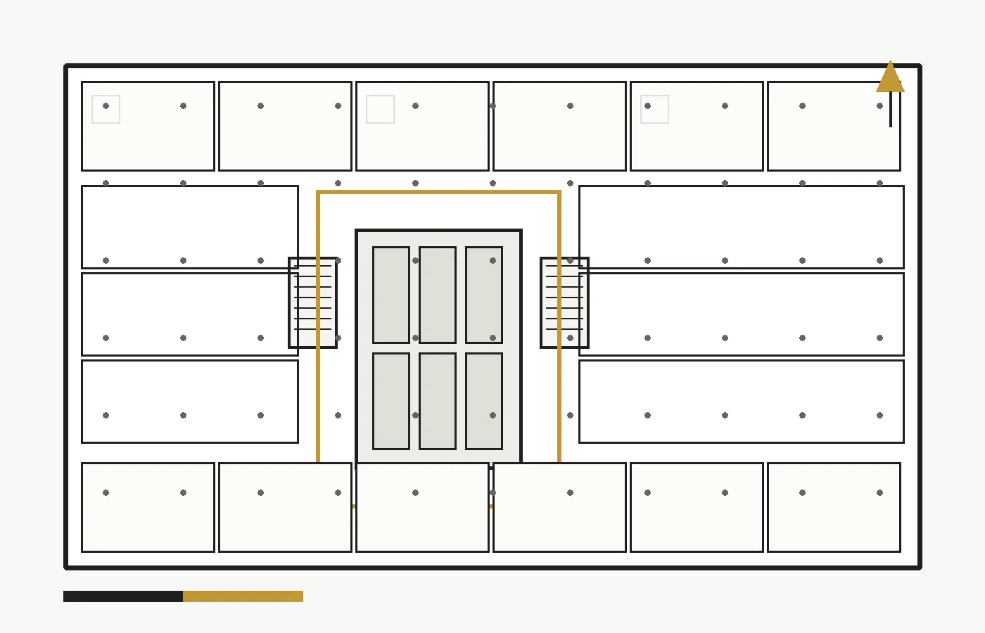 Gujranwala Regent Mixed Use Tower 188 Typical Floor Plan
