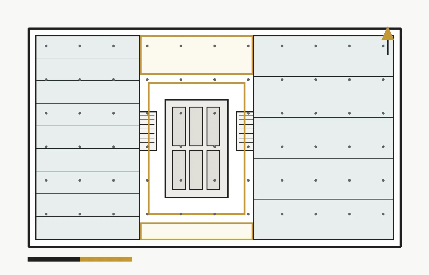 Karachi Plaza Mixed Use Tower 134 Typical Floor Plan