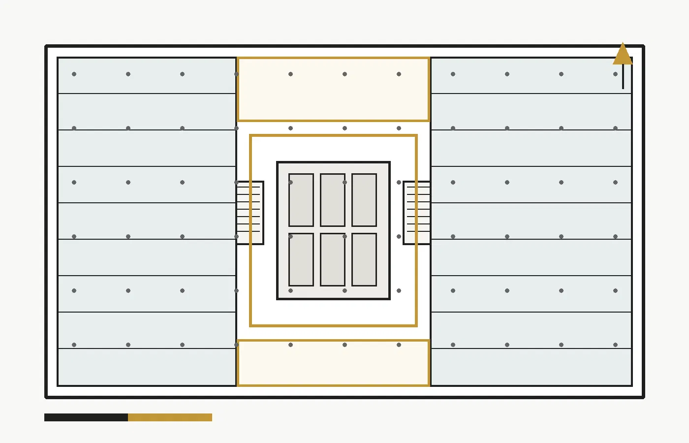Multan Civic Corporate Tower 174 Typical Floor Plan