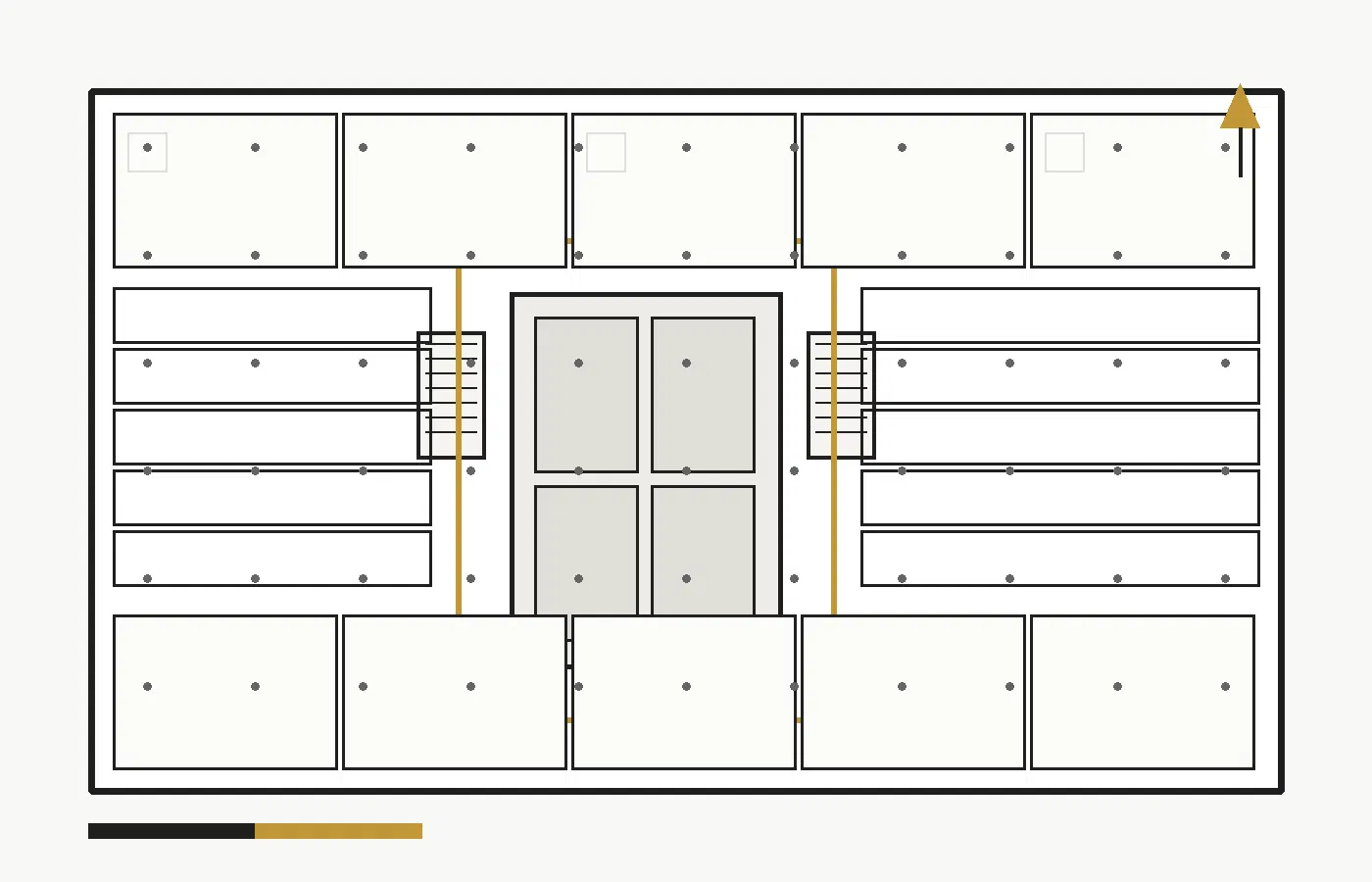 Peshawar Centre Corporate Tower 163 Typical Floor Plan